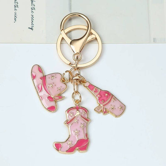WESTERN BOOT BAG CHARM - Vintage MC