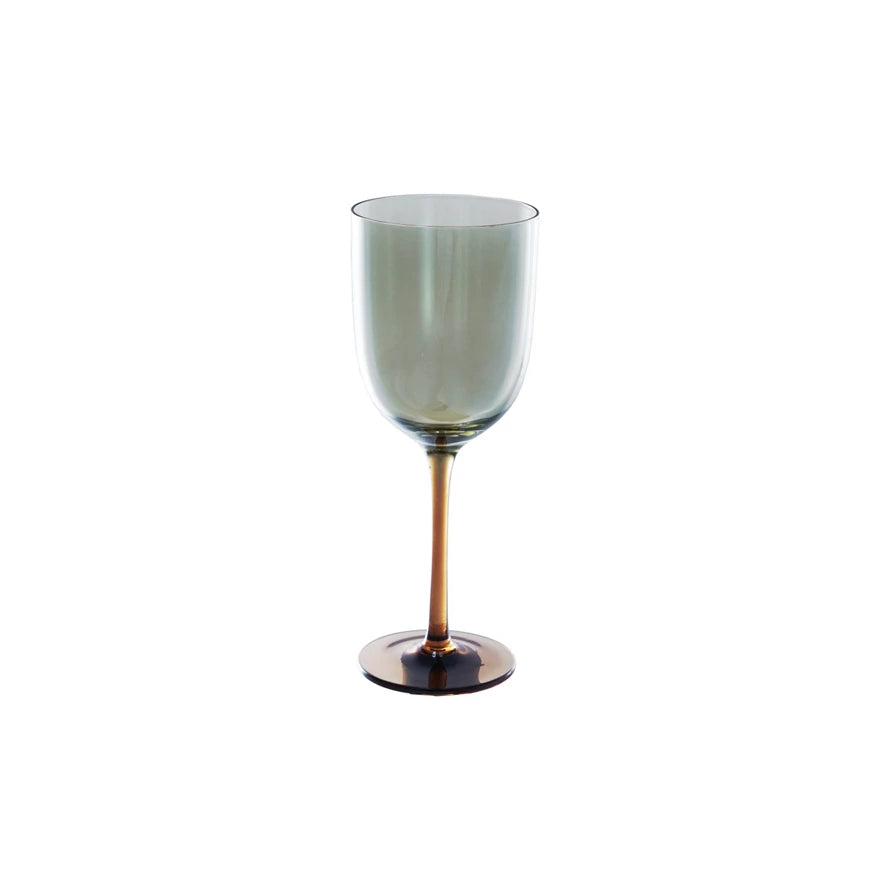 Deco Iridescent Wine Glass