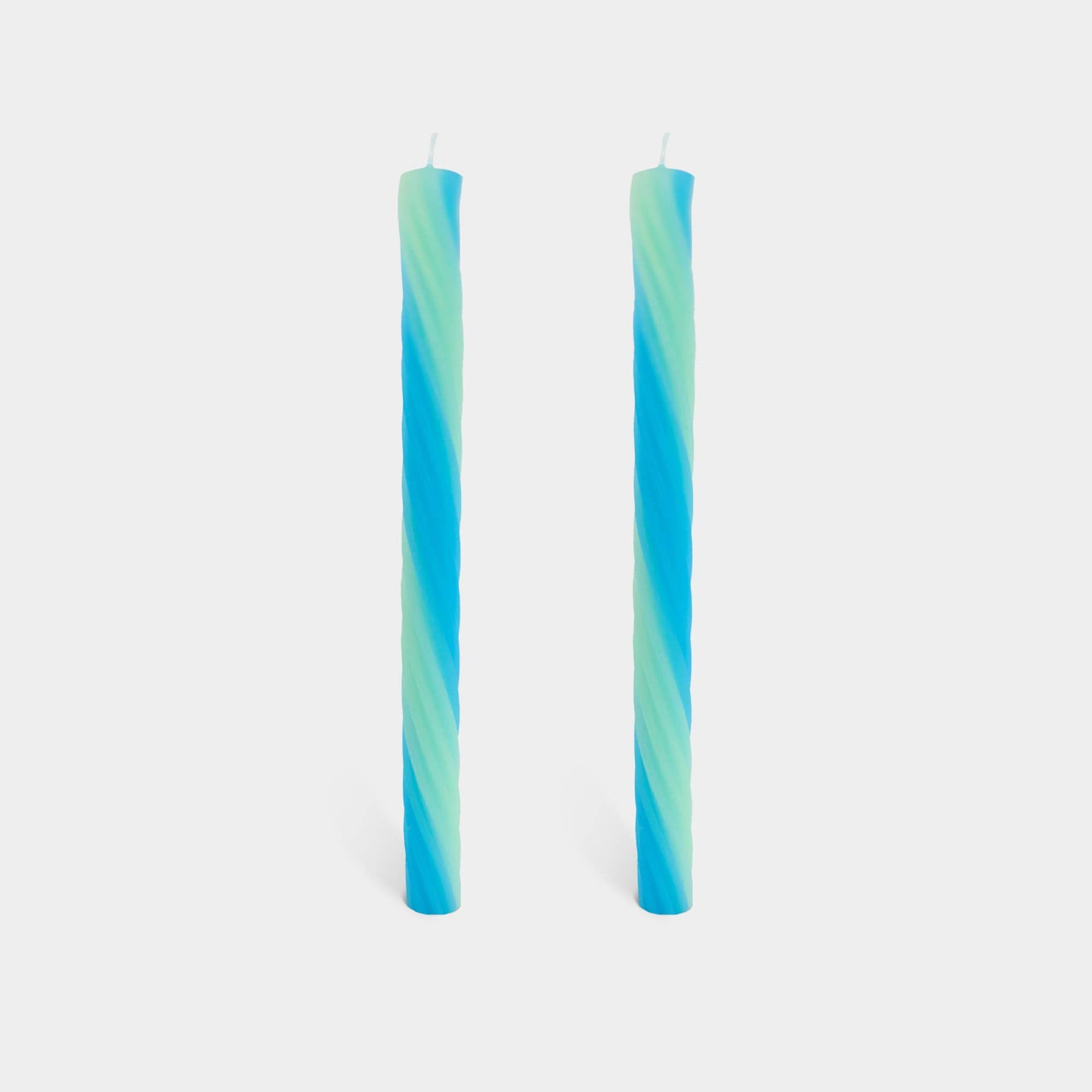 Rope Candle Sticks by Lex Pott - Mint (2 pack)