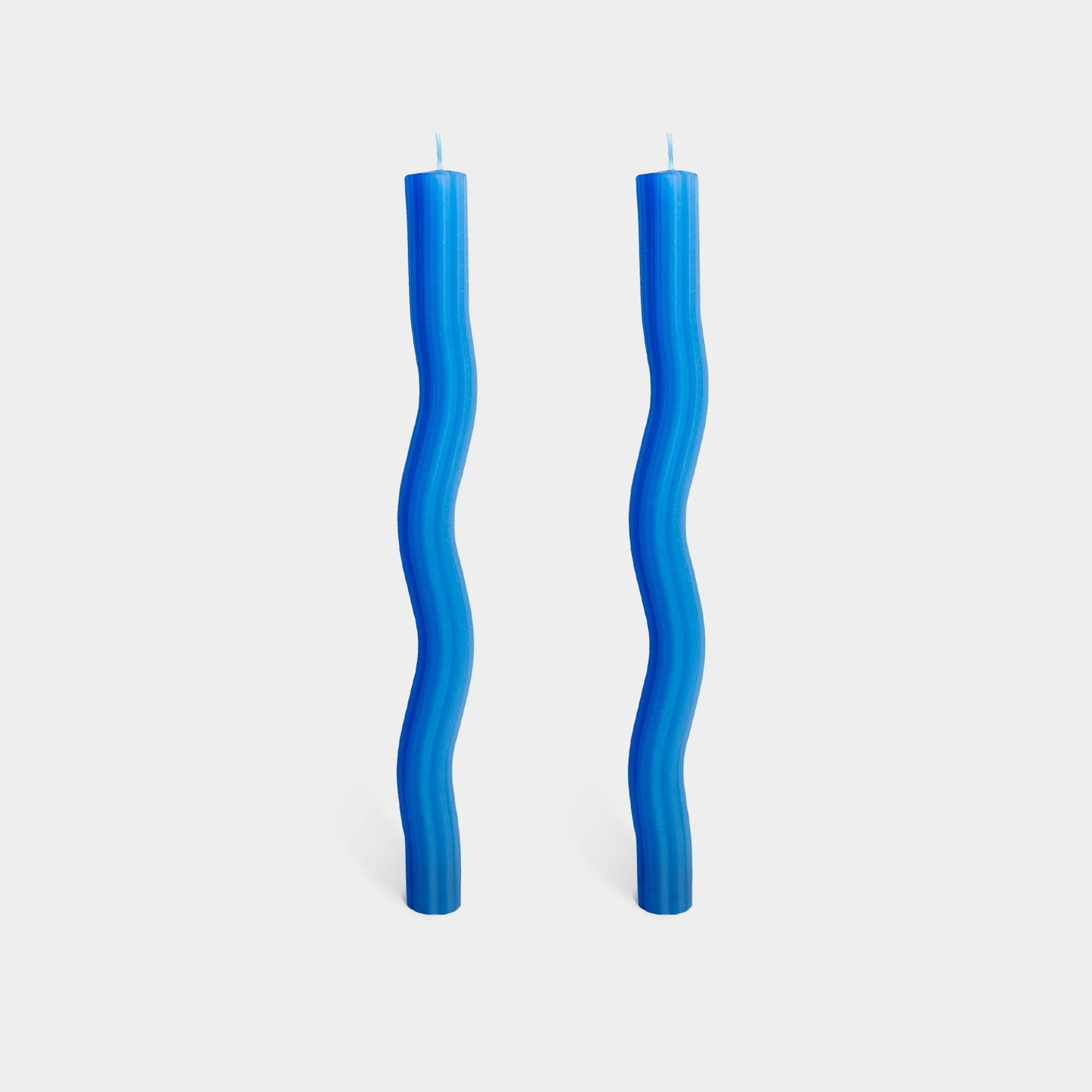 Wiggle Candle Sticks by Lex Pott - Blue (2 pack)