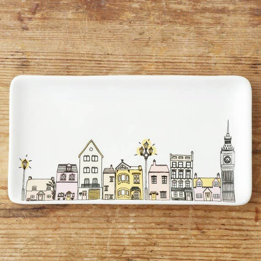 Long Townhouse Design Trinket Dish