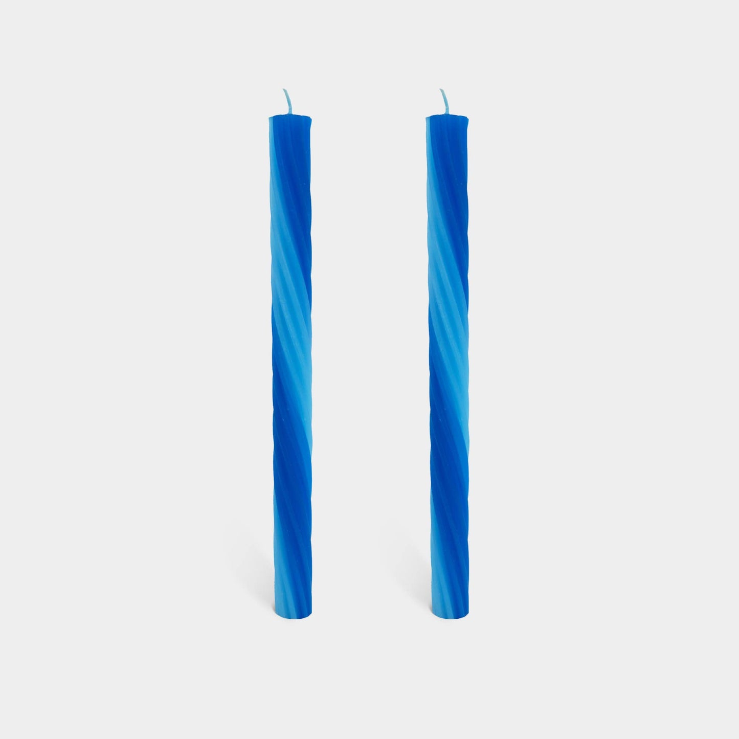 Rope Candle Sticks by Lex Pott - Blue (2 pack)