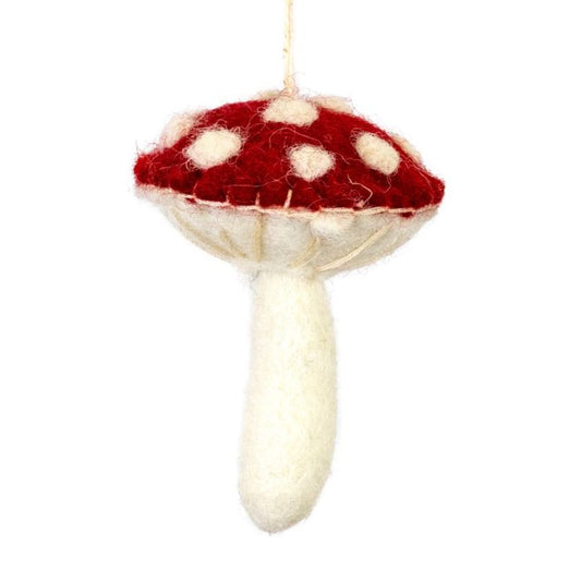 Felted Ornament - Vintage MC