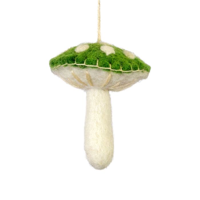 Felted Ornament - Vintage MC