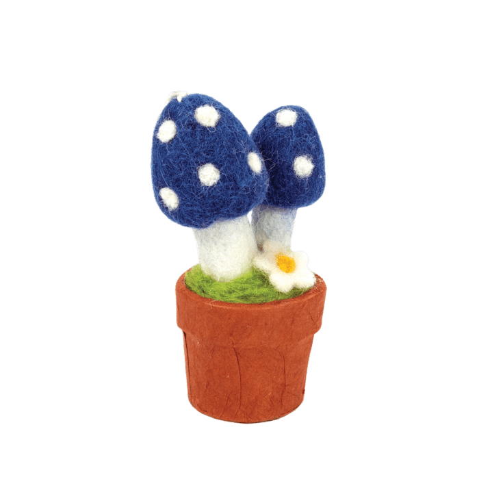 Felted Ornament - Vintage MC