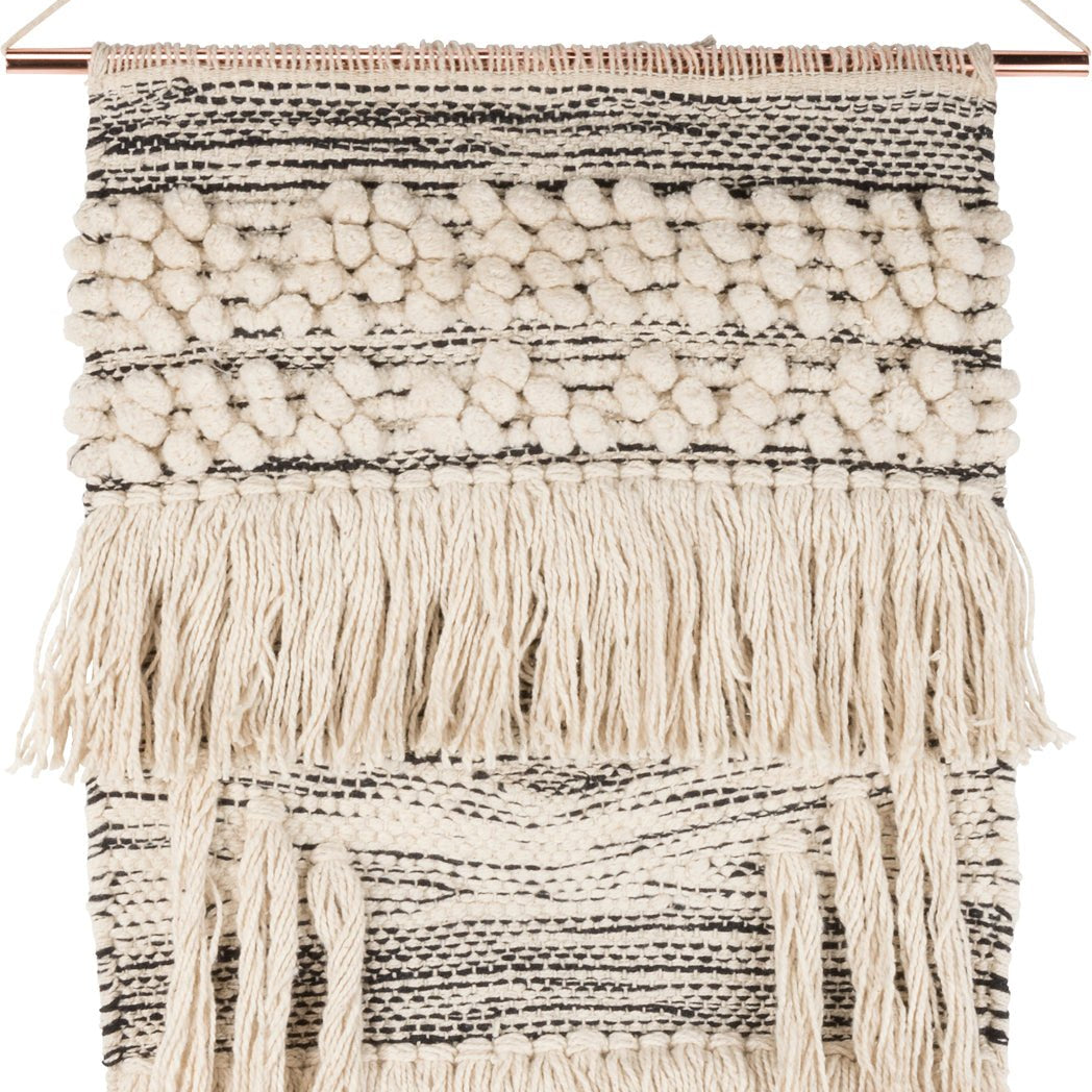 Hand - Woven Boho Wall Hanging Wanderer - Vintage MC