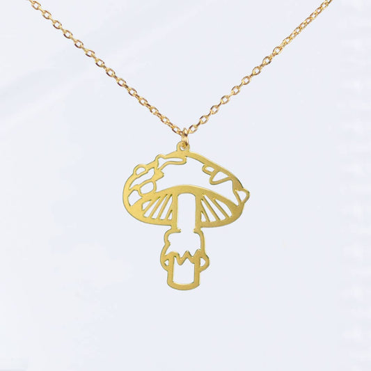 Mushroom Necklace - Vintage MC