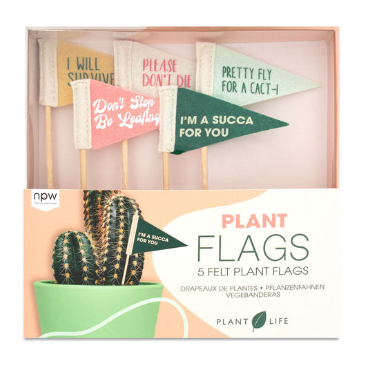 Plant Flags Felt - Vintage MC
