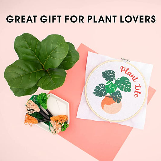 Plant Life Crosstitch - Vintage MC