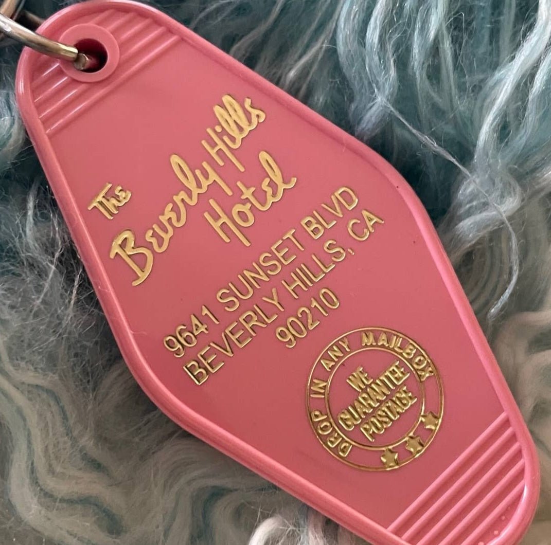 Retro Hotel Keychains - Vintage MC