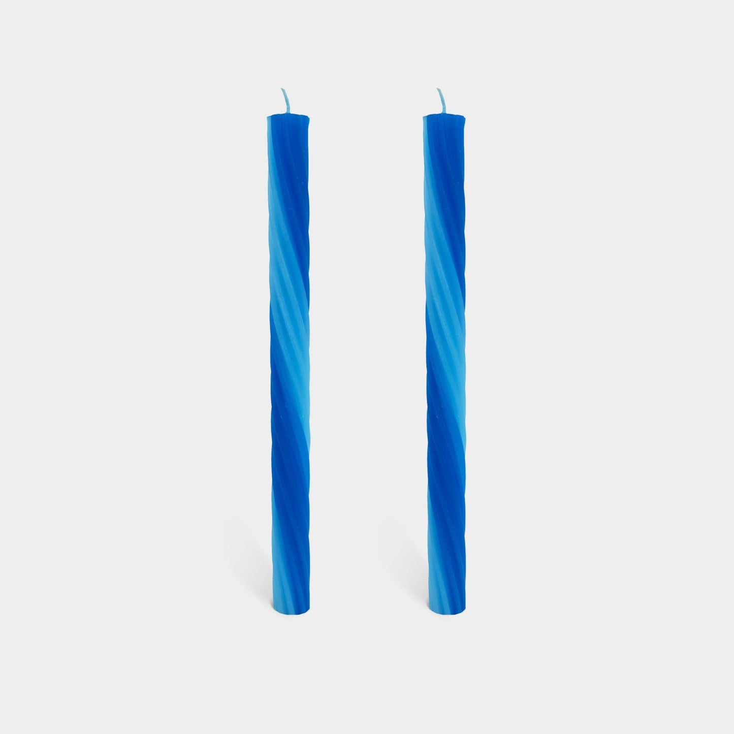 Rope Candle Sticks by Lex Pott - Blue (2 pack) - Vintage MC