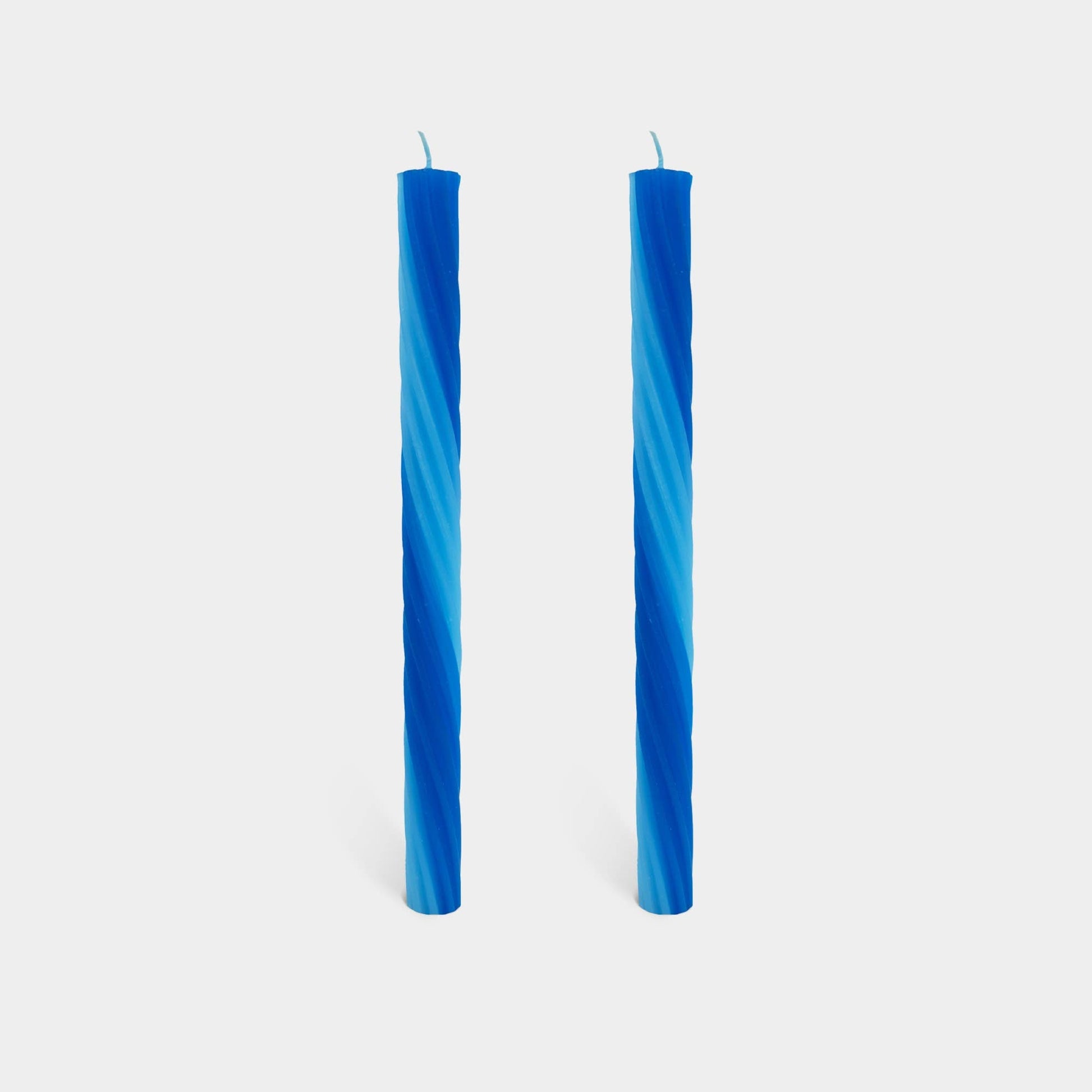 Rope Candle Sticks by Lex Pott - Blue (2 pack) - Vintage MC