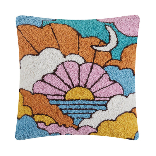 Sunset Skyscape Hook Pillow - Vintage MC